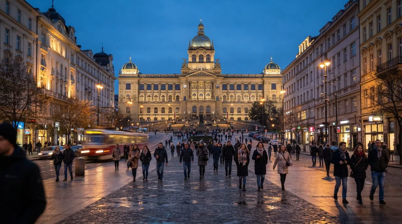 Nové Město, Prague: the city’s working centre with grand cafés and river nights